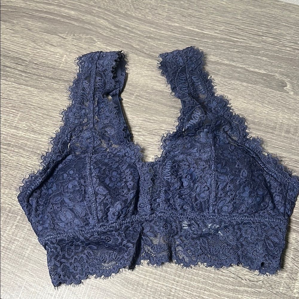 Aerie Women's Lace Padded Plunge Bralette
